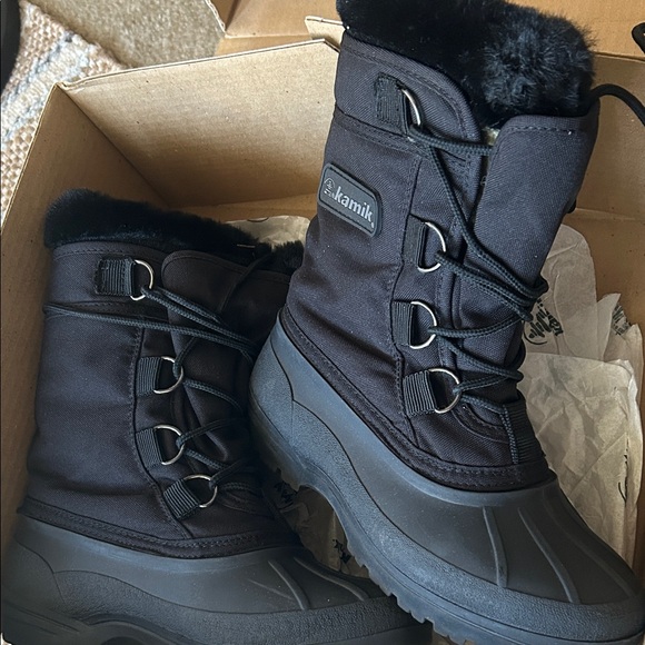 Kamik Shoes - Kamik Women's Black Winter Boots